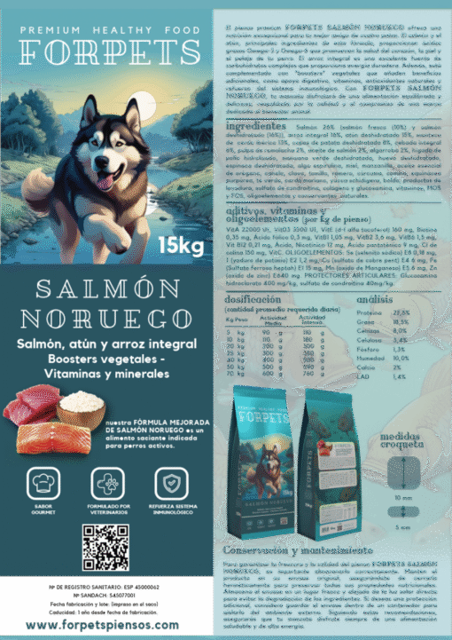 Salmón noruego 15 kilos Ref 2033 - Imagen 3