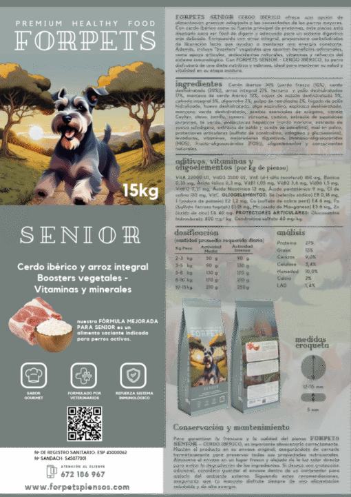 Senior premium 15 kilos Ref 2034 - Imagen 3