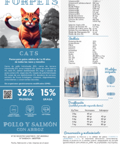 FORPETS CRIADORES CATS  15 KILOS EXTRUSIONADO Ref 2037