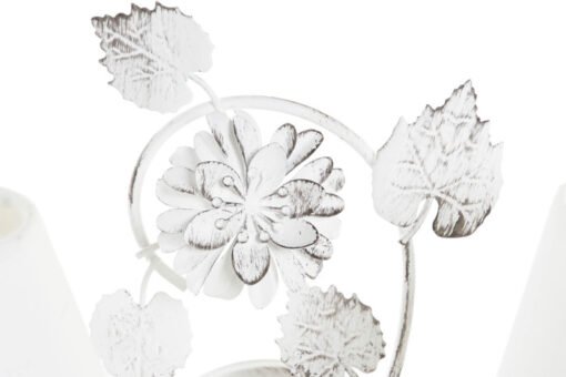 LAMPARA APLIQUE METAL POLIESTER 39X22X32 BLANCO LA-182357 Disponible ref13528 - Imagen 5