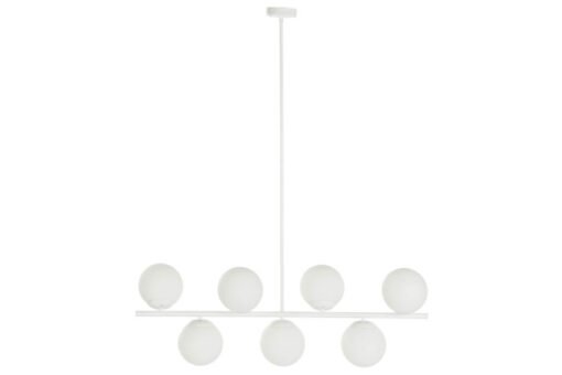 LAMPARA TECHO METAL CRISTAL 98X21X22 BOLAS BLANCO LA-207391 Disponible Ref 13524 - Imagen 3