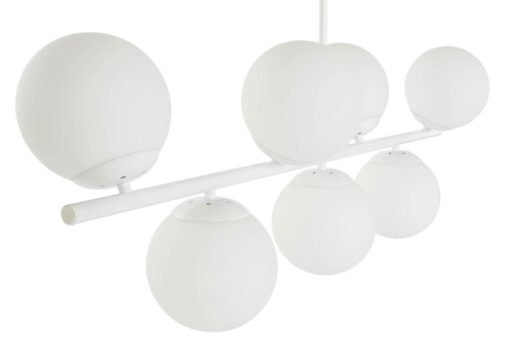 LAMPARA TECHO METAL CRISTAL 98X21X22 BOLAS BLANCO LA-207391 Disponible Ref 13524 - Imagen 5