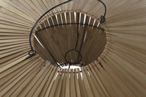 PANTALLA BAMBU 80X80X33 TECHO NATURAL LA-210568 Disponible Ref 13512 - Imagen 5