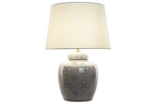 LAMPARA SOBREMESA CERAMICA 43,5X43,5X61 AZULEJO LA-213153 Disponible ref13584