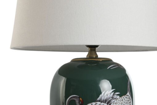 LAMPARA SOBREMESA CERAMICA ALGODON 40X40X59 GARZA LA-213158 Disponible ref13583 - Imagen 3