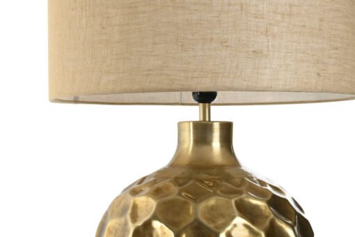LAMPARA SOBREMESA ALUMINIO 42X42X66 PATINADO LA-213667 Disponible ref13582 - Imagen 3