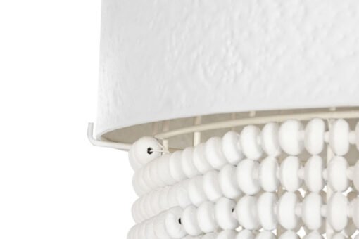 LAMPARA TECHO HIERRO MADERA 51X60X69 BLANCO LA-213684 Disponible Ref 13508 - Imagen 4
