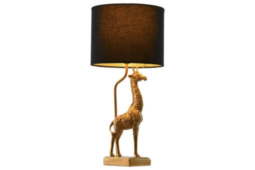 LAMPARA SOBREMESA RESINA POLIESTER 20X20X53 JIRAFA LA-214660 Disponible ref13571