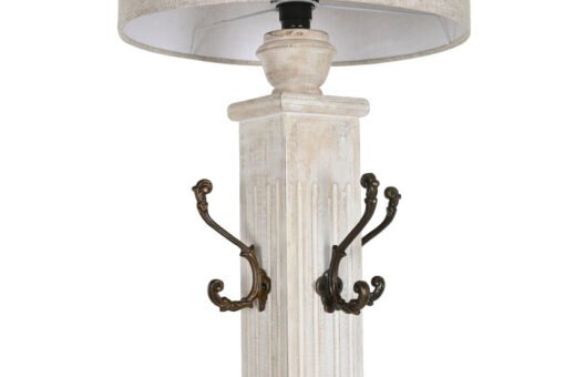 LAMPARA PIE MANGO METAL 42X42X200 PERCHERO DECAPE LA-215753 Disponible Ref 13536 - Imagen 3