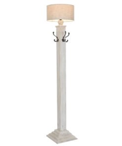 LAMPARA PIE MANGO METAL 42X42X200 PERCHERO DECAPE LA-215753 Disponible Ref 13536