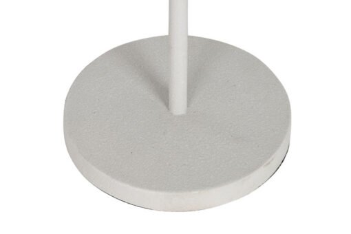 LAMPARA PIE METAL 30X30X151 RUGOSO BLANCO LA-216288 Disponible Ref 13535 - Imagen 5
