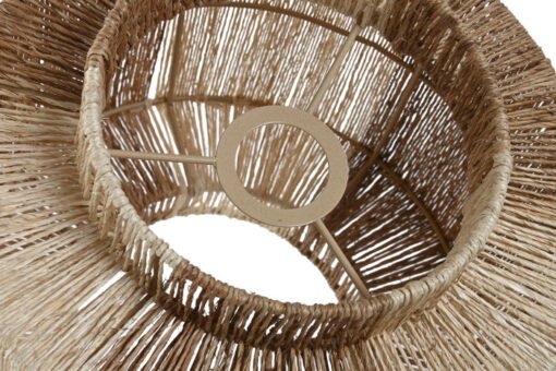 PANTALLA YUTE METAL 30X30X29 NATURAL LA-217471 Disponible Ref 13490 - Imagen 4