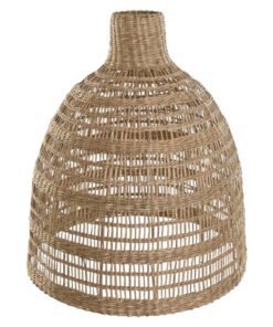 PANTALLA SEAGRASS METAL 50X50X55,5 NATURAL LA-217474 Disponible Ref 13489