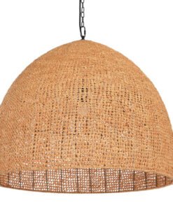 LAMPARA TECHO FIBRA 69X69X61 NATURAL NATURAL LA-217684 Disponible Ref 13495