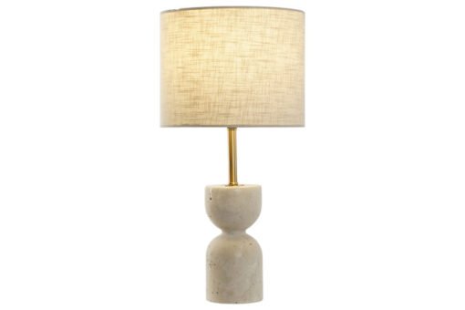 LAMPARA SOBREMESA MARMOL 25X25X50 LA-217790 Disponible ref13553