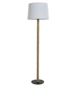 LAMPARA PIE METAL CUERDA 42X42X151 LA-217791 Disponible ref13529