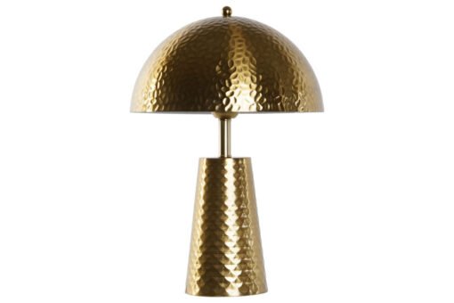 LAMPARA SOBREMESA METAL 30X30X44 DORADO LA-217792 Disponible ref13552
