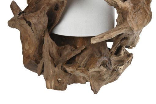 LAMPARA SOBREMESA TECA HIERRO 30X55X80 LA-217900 Disponible 13550 - Imagen 5