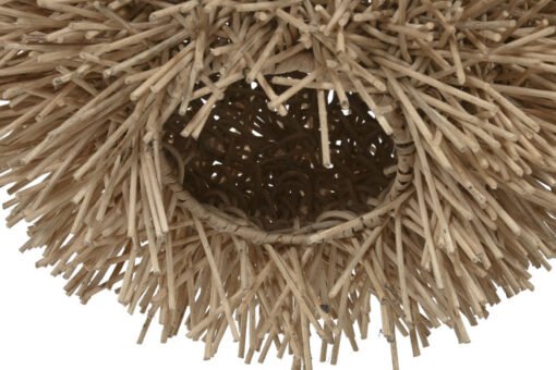 PANTALLA SET 2 BAMBU 66X66X52 HECHO A MANO NATURAL LA-217938 Disponible ref13482 - Imagen 3