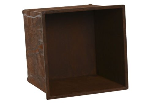 MACETERO SET 2 METAL 24X24X24 SIMIL OXIDO MC-211613 Disponible Ref 13481 - Imagen 4