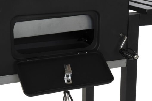 BARBACOA ACERO 140X60X108 TERMOMETRO NEGRO RC-166569 Disponible Ref 13479 - Imagen 6