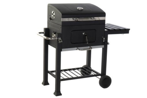 BARBACOA ACERO 140X60X108 TERMOMETRO NEGRO RC-166569 Disponible Ref 13479 - Imagen 2