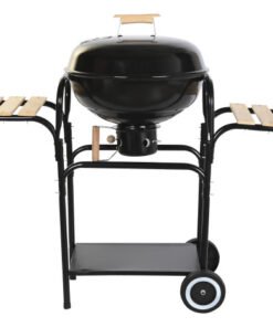 BARBACOA ACERO MADERA 100X47X95 NEGRO RC-200725 Disponible Ref 13475