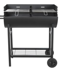 BARBACOA ACERO 91X45X89 NEGRO RC-200726 Disponible Ref 13473