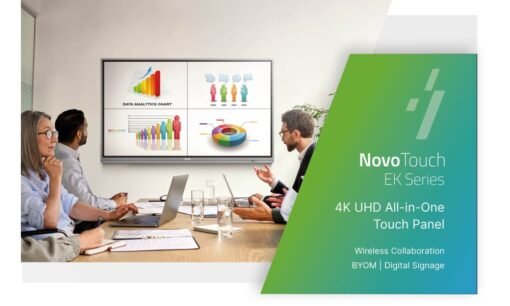 Vivitek EK865i Panel táctil colaborativo UHD de 86 pulgadas ref6168 - Imagen 2