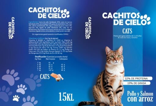 Comida para gatos Cachitos de Cielo 15 Kilos CATS Ref 2044 - Imagen 3
