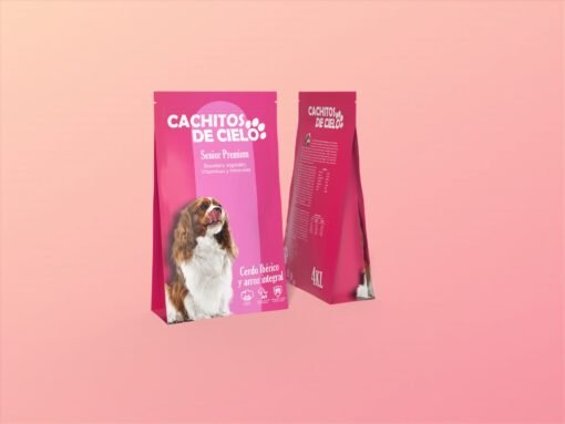 Comida de perro Cachitos de Cielo de Cerdo Iberico y Arroz integral pack 2 sacos 2x4 kilos Ref2060