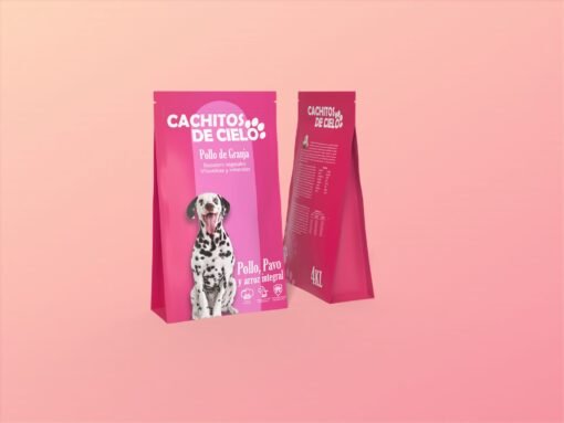 Comida de perro Cachitos de Cielo de Pollo, Pavo y Arroz integral pack de2 sacos de 2x4 kilos Ref2055