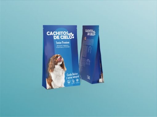 Comida de perro Cachitos de Cielo Senior Premium ,Cerdo iberico y Arroz integral 15 kilos Ref2048