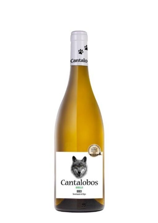 Vino  Color amarillo pijozo Cantalobos Godello  D.O BIERZO Ref3050